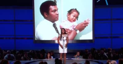 Watch Jamie Foxx And Laila Ali Eulogize Her Late Father, Muhammad Ali 