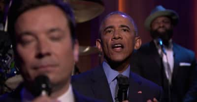 Watch Obama Sing Rihanna’s “Work” On The Tonight Show