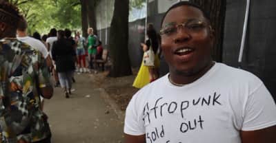 Afropunk attendees say they were kicked out of VIP over handwritten T-shirt