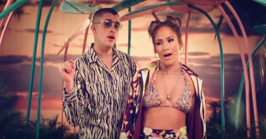 Watch a trailer for Bad Bunny and Jennifer Lopez s Te Guste