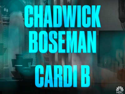 Chadwick Boseman and Cardi B are coming to SNL