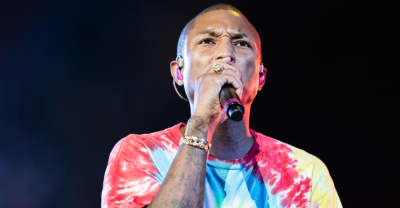 Pharrell Took A Knee On Stage In Charlottesville
