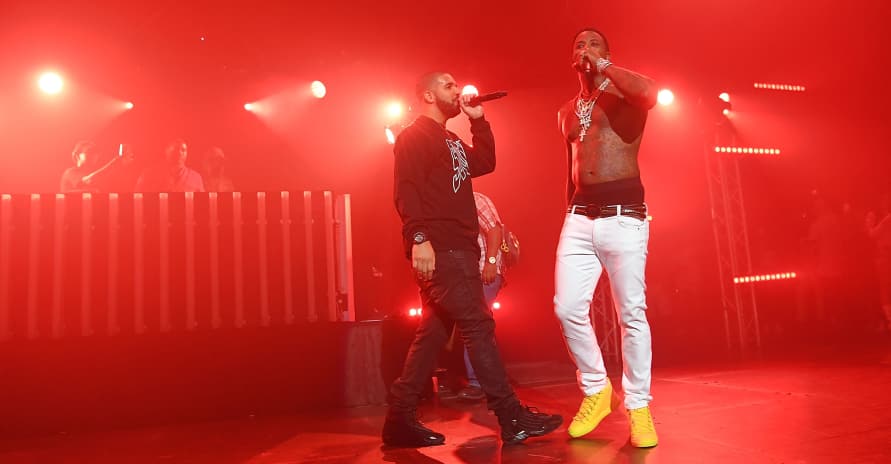 Drake brought out Gucci Mane to perform during his “Aubrey and the ...