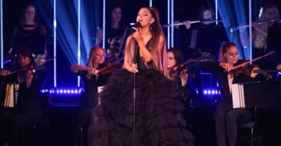 Watch Ariana Grande perform “Breathin” backed by an all-female orchestra
