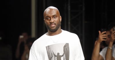 Virgil Abloh and Kanye West got very emotional at the Louis Vuitton SS19 showing