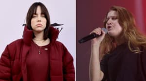 Billie Eilish surprised girl in red with a Norwegian Grammy at Coachella