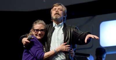 Mark Hamill shares tribute to Carrie Fisher on the one-year anniversary of her death