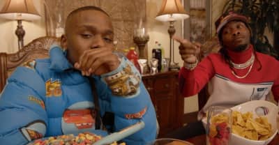 DaBaby and Offset misbehave in their “Baby Sitter” video