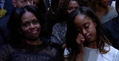 Watch President Obama’s Heartfelt Tribute To Michelle During His Farewell Address