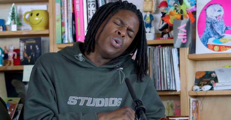 Watch Daniel Caesar's Tiny Desk for NPR | The FADER
