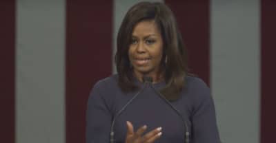 Michelle Obama Blasts Donald Trump’s Predatory Remarks: “This Is Not Politics As Usual”