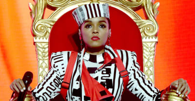 Janelle Monáe performs “Make Me Feel” at the 61st Grammys