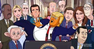 The trailer for Stephen Colbert’s cartoon about Donald Trump has arrived 