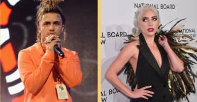 Lil Pump says that Lady Gaga is on his new album