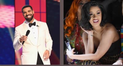 Drake and Cardi B lead nominations for BET Hip-Hop Awards