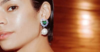 The Sandy Liang x JIWINAIA earring collab will make you feel like an anime heroine
