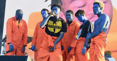 Jaden Smith joins Brockhampton on stage during L.A. performance