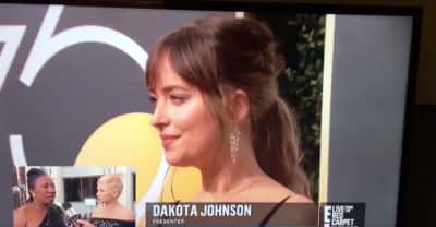 E! immediately panned away as soon as #MeToo creator Tarana Burke started speaking