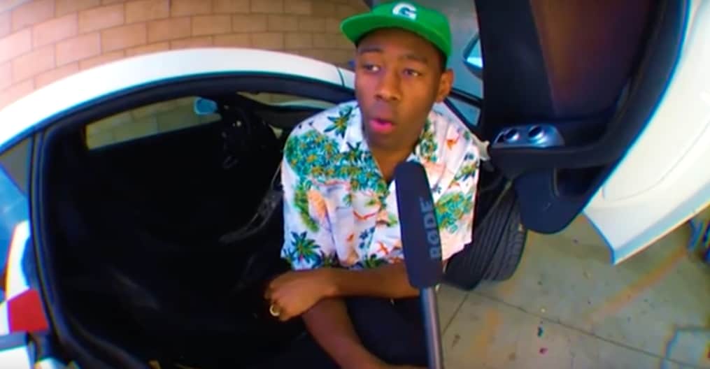 Watch Tyler, The Creator Work On “2 Seater” In A Clip From The Cherry