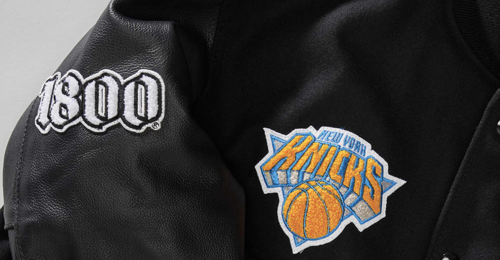 #1800 Tequila and NTWRK team up with New York Nico for exclusive New York Knicks-inspired custom jacket