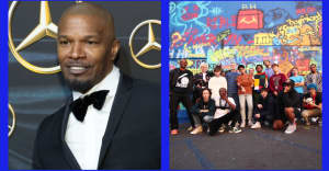 Jamie Foxx had dinner with Brockhampton and watched their video for “Star”