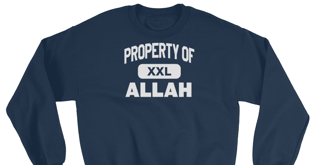 Property of allah sale crewneck