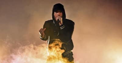Eminem went in on the NRA during his iHeartMusic Radio Awards performance