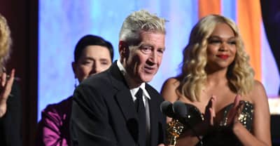 David Lynch finally wins an Oscar, gives two-sentence speech