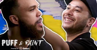 Jidenna and Shaun Crawford make high art in the first episode of Puff &amp; Paint