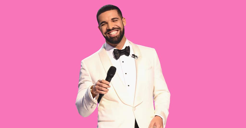 drake pink jacket