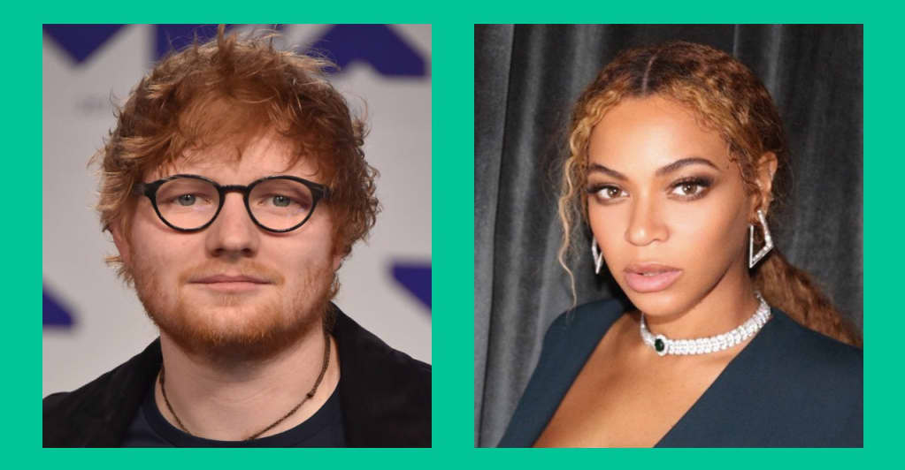 Ed Sheeran says Beyoncé changes her email address every week | The FADER