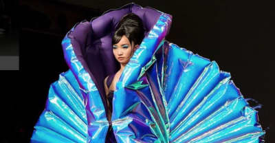 Jack Irving makes inflatable clothes that feel straight out of a fever dream