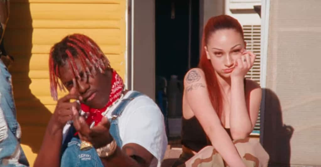 Lil Yachty camps with Bhad Bhabie in 