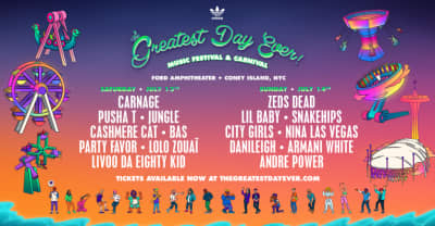 Livestream Greatest Day Ever! Festival with performances by City Girls, Pusha-T, Lil Baby and more