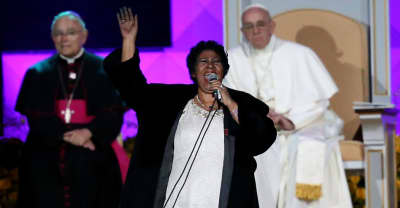 When Aretha Franklin sang for Pope Francis