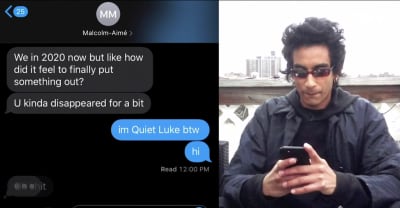 Digital FORT: Quiet Luke answers interview questions on iMessage