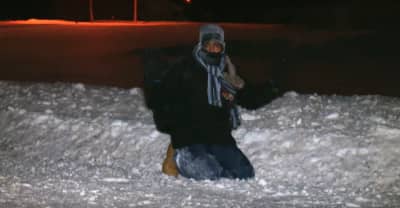 Watch As A Canadian News Crew Stumbles Upon A Freezing Refugee Escaping The U.S.A.