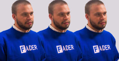 Cop a FADER x Champion crew neck sweatshirt 