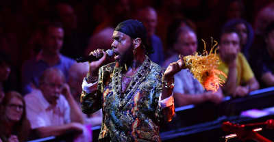 Watch serpentwithfeet perform with a full concert orchestra