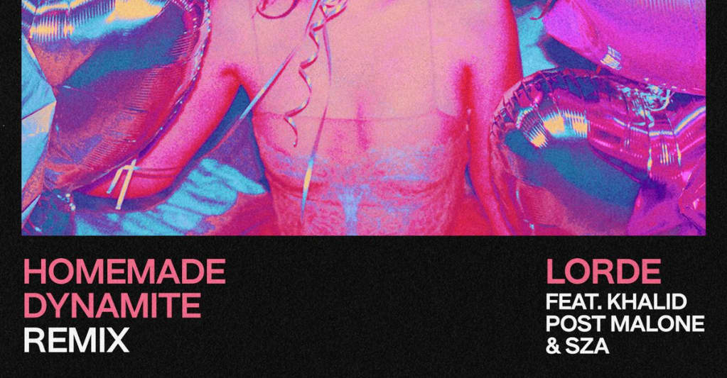 Lorde Announces Homemade Dynamite Remix Featuring Sza Khalid