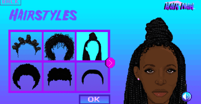 Momo Pixel made a video game to remind you that you can’t touch her hair. Here’s why.