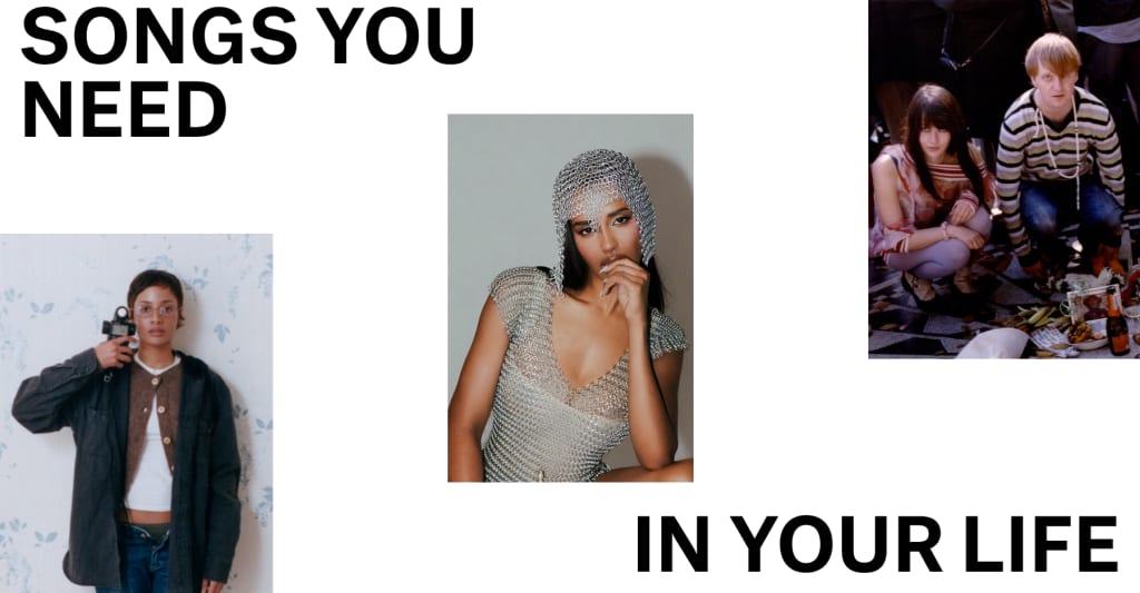 Songs You Need In Your Life This Week: April 1, 2026 The FADER's playlist of the best new songs right now, with tracks by Chxrry, Worldpeace DMT, Odunsi (The Engine), Natanya, Empress Of, girlsweetvoiced, and more.