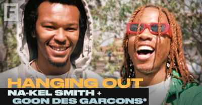 Sample fancy wine and raw beats in The FADER’s Hanging Out with GOON DES GARCONS* and Na-Kel Smith