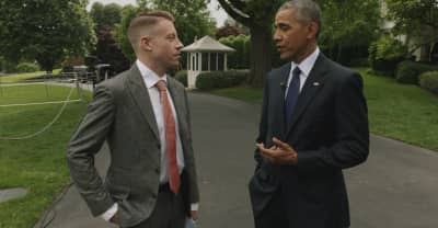 Watch President Obama And Macklemore Discuss Opioid Addiction In America