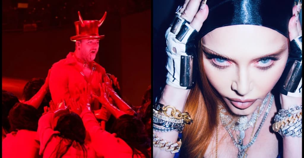 #Madonna and Sam Smith rebrand as “S&amp;M” for new single “Vulgar”
