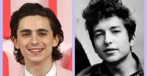 Timothée Chalamet is playing Bob Dylan in a new film