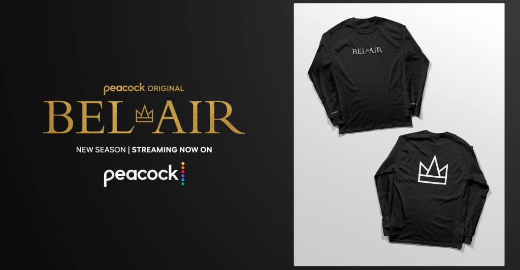 #NTWRK teams up with Peacock to celebrate season 2 of Bel-Air with exclusive apparel drop