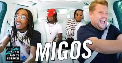 Watch Migos on James Corden’s Carpool Karaoke