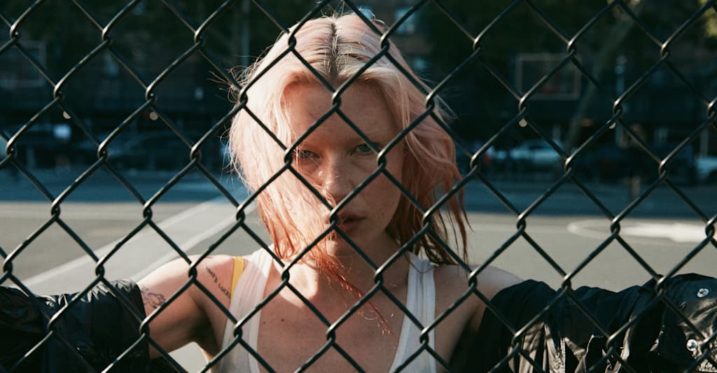Wet Leg’s Rhian Teasdale is the star of Milk Makeup’s NYC-set short film
