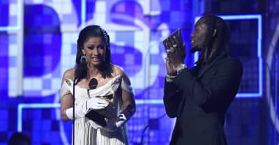 Watch Cardi B become the first woman to win Best Rap Album as a solo artist during Grammys